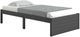 Donco Kids Dark Gray Youth Twin Super Flat Platform Bed-0