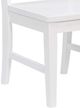 TEI White Ladder Back Side Chair-2