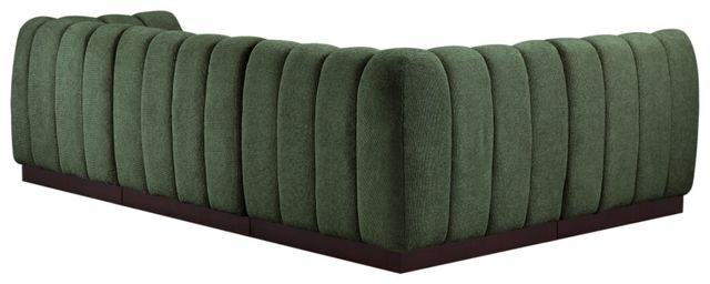 Meridian Furniture Quinn 4-Piece Green Sectional-3