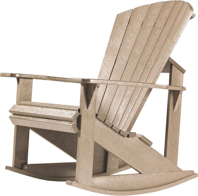 C.R. Plastic Generation Line Beige Addy Rocker-1