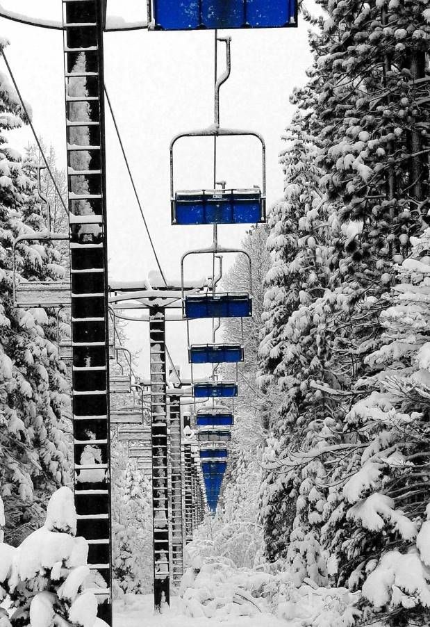 Classy Art Ski Lift Wall Art-1