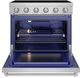 Thor Kitchen® Gordon Ramsay 36" Stainless Steel Freestanding Pro Style Electric Range-1