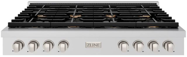 ZLINE Paramount 48" Stainless Steel Gas Cooktop-0