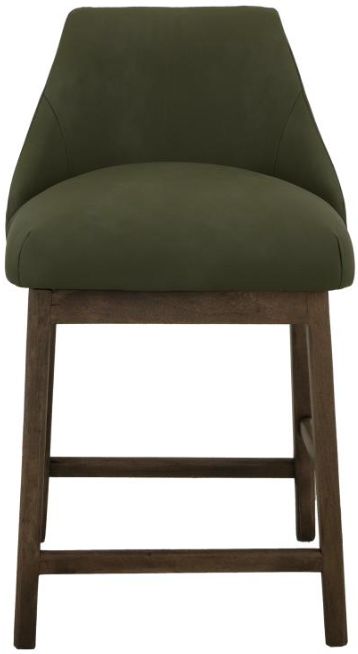 International Furniture Direct Mezquite Brown/Green 40" Barstool-1