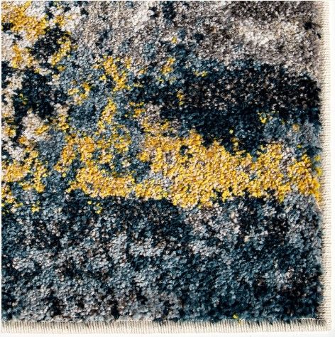 Orian Studio Wide Awake Blue 5'x8' Area Rug-1
