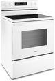 Whirlpool® 30" White Freestanding Electric Range with 5-in-1 Air Fry Oven-1