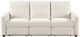 Homelegance® Vera Beige Power Double Reclining Sofa-2