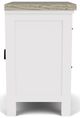Riverside Furniture Cora Cloud/Fog 2-Drawer Nightstand-2