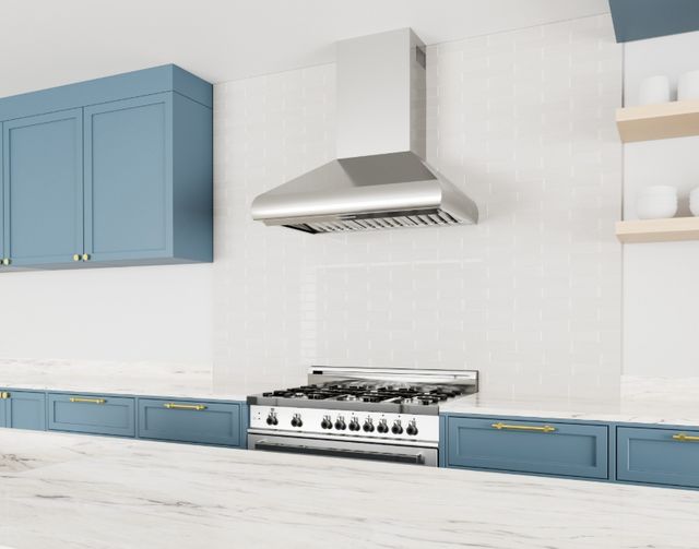 XO Fabriano 42" Stainless Steel Wall Mounted Range Hood-2