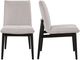 Moe's Home Collection Charlie 2-Piece Beige Dining Side Chair Set-4