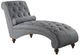 Homelegance® Bonne Dark Gray Chaise-0