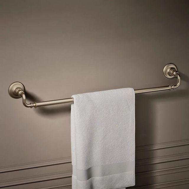 KOHLER® Artifacts® Vibrant Brushed Bronze 30" Towel Bar-1