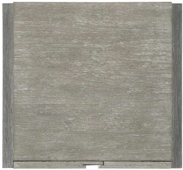 Bernhardt Foundations Dark Shale/Light Shale Side Table with Storage-3