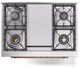 Ilve® Nostalgie II Series 36" Emerald Green Pro Style Dual Fuel Range-2