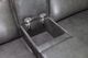 FTS Direct Zenith 6-Piece Charcoal Leather Power Reclining Sectional with Power Headrest-2