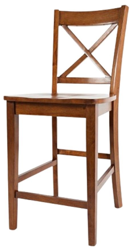 Jofran Inc. Simplicity Caramel Counter Stool-3