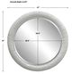 Uttermost® Mariner White Round Mirror-2