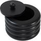 Renwil® Kara Sandblasted Black Decorative Jar-2