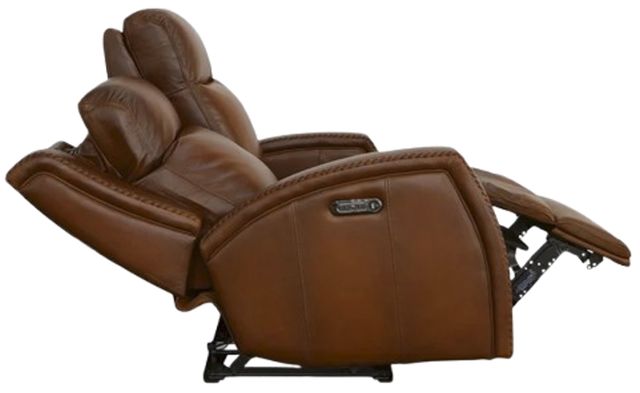 Flexsteel® Mustang Rust Power Reclining Loveseat-1