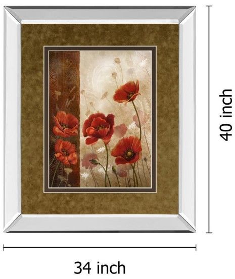 Classy Living Conrad Knutsen Wild Poppies I Wall Art-2