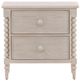 Dovetail Furniture Marcellina Whitewash Nightstand-1