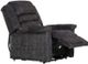 Catnapper® Soother Smoke Power Lift Full Lay Out Chaise Recliner with Heat and Massage-1