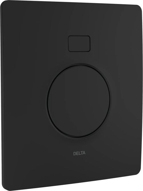 COMMERCIAL Delta Matte Black Hardwire Operated Electronic Urinal Concealed Flush Valve with H2Optics® Sensing Technology-0