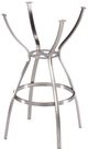 Trica Rome Glass Top Round Bar Height Dining Table-2