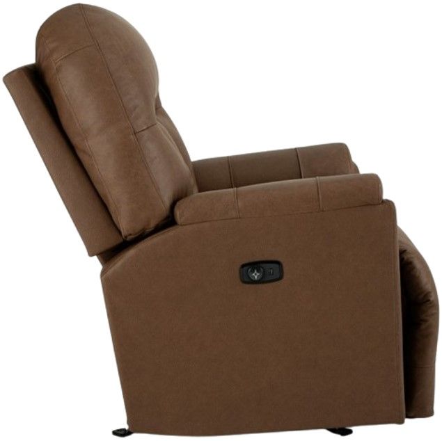Best® Home Furnishings Customizable Suitably Leather Manual Rocker Recliner-4
