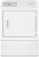 Speed Queen® Commercial 7.0 Cu. Ft. White Front Load Gas Dryer-0