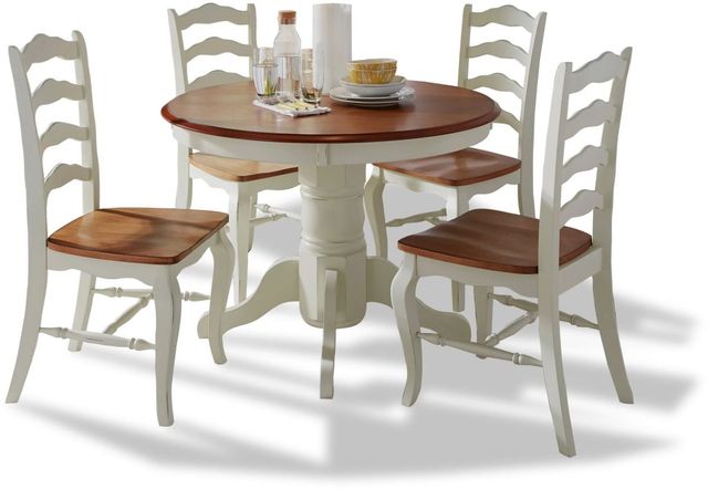 homestyles® French Countryside 5-Piece Off-White Dining Set-0