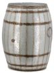 A & B Home Brown/Gray Drum Table-0