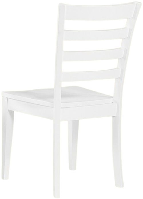 Winners Only® Bay City White Dining Side Chair-2