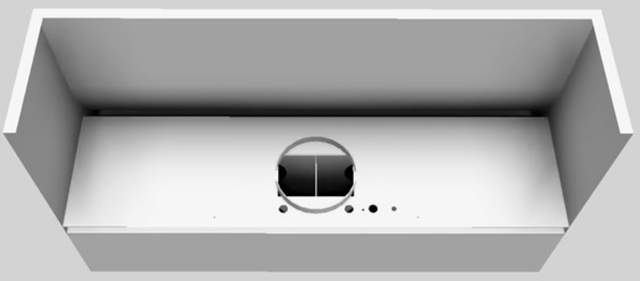 Vent-A-Hood® 48" White Wall Mounted Range Hood-2