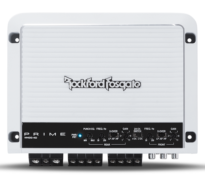 M400-4D Prime Marine 400 Watt Full-Range Class-D 4-Chanel