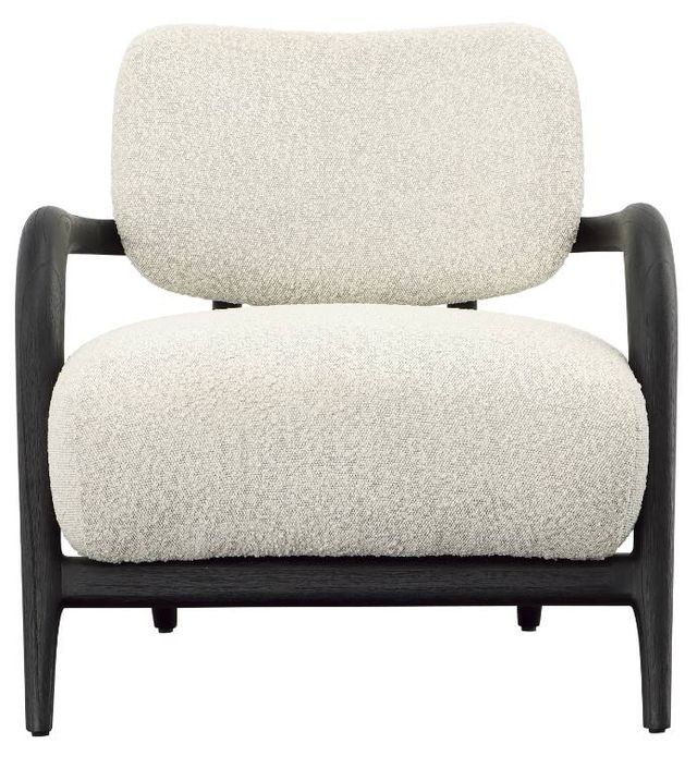 Dovetail Furniture Arcona Black/Ivory Occasional Chair-2