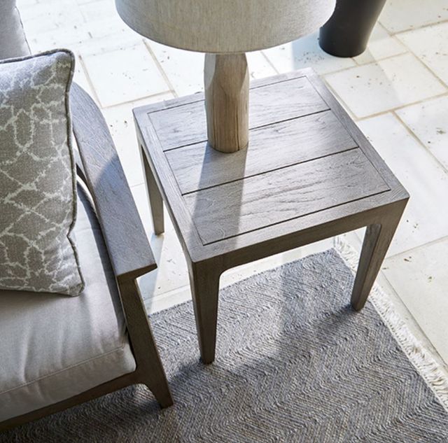 Lane Venture® Avila Gray Outdoor Wooden End Table-2