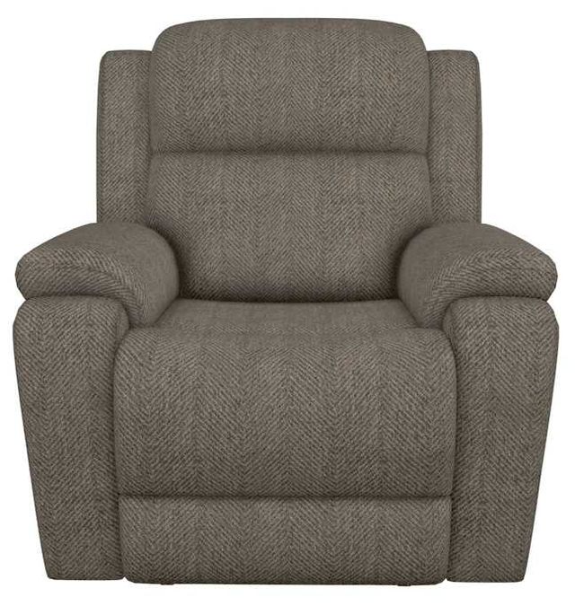 La-Z-Boy® Dorian Cocoa Power Rocking Recliner with Headrest and Lumbar-1