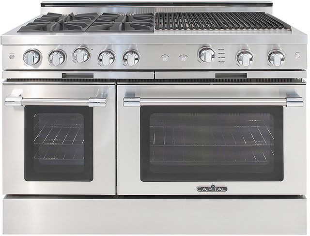 Capital Cooking™ Grand Chef 48" Stainless Steel Pro Style Gas Range-0