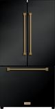 Thor Kitchen® Gordon Ramsay Series 36 in. 20.3 Cu. Ft. Matte Black Counter Depth French Door Refrigerator-0