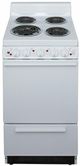 Premier 20" White Freestanding Electric Range-0