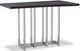 Century® Details Details Live Edge 54" Guan Slab Console Table with Polished Nickel Base-0