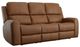 Flexsteel® Linden Caramel Power Reclining Sofa with Power Headrests and Lumbar-0