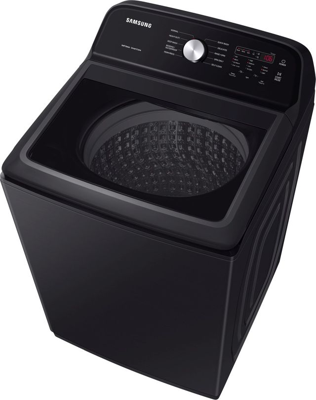 Samsung Brushed Black Laundry Pair-3