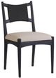 Four Hands Haddon Antwerp Natural/Black Rush Dining Chair-0
