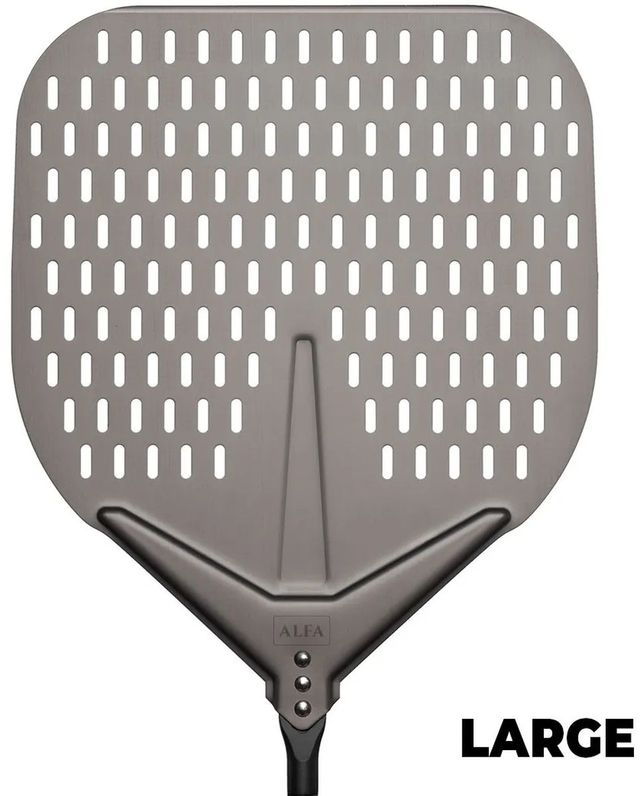Alfa Large Black Pizza Peel Set -3
