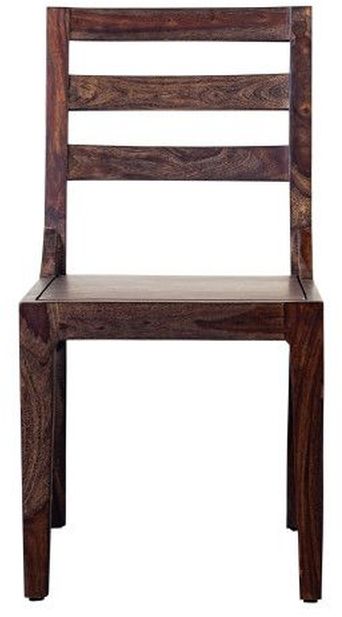 Porter International Designs Fall River Black Walnut Dining Side Chair-1