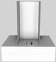 Vent-A-Hood® 30" White Contemporary Wall Mounted Range Hood-5
