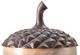 A & B Home Naleigh 2-Piece Brown Acorns Decorative Objects Set-5