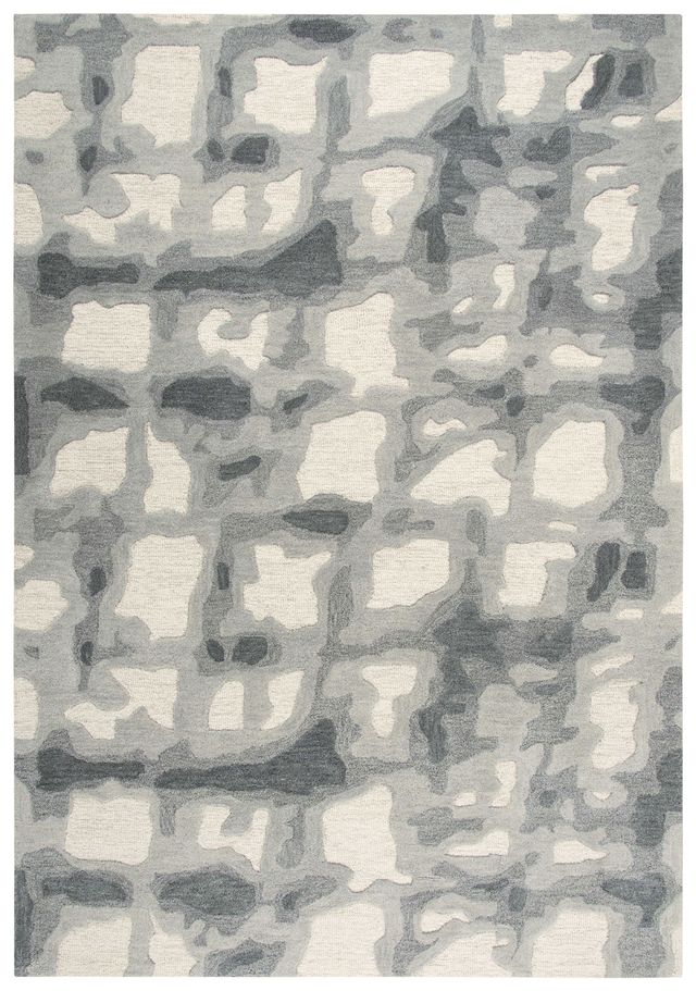 Rizzy Home Connie Post Gray/Beige 8' x 10' Rug-0